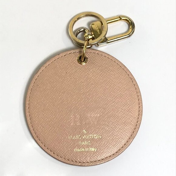 LOUIS VUITTON M61943 DamierAzur Porte Cretai Sienne Tahiti charm Key Holder - Picture 2 of 11
